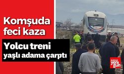 Raylardan Geçmeye Çalışan Adama Tren Çarptı