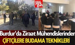 Burdur’da Çiftçilere Budama Eğitimi