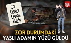 Zor Günleri Geride Kaldı! Yaşlı Adam Artık Mutlu