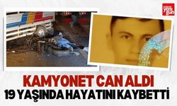 Ters Yönden Gelen Kamyonet Can Aldı