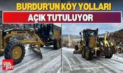 Burdur’un Köy Yolları Açık Tutuluyor