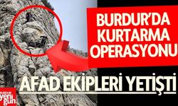 Burdur AFAD’dan Zorlu Kurtarma Operasyonu