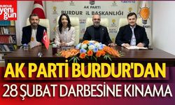 AK Parti Burdur'dan 28 Şubat Darbesine Kınama