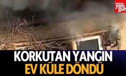 Yalvaç’ta Korkutan Yangın: Ev Küle Döndü