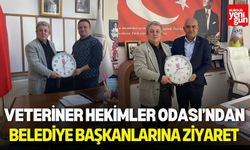 Burdur Veteriner Hekimler Odası’ndan Belediye Başkanlarına Ziyaret