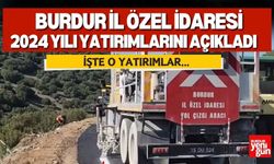 Burdur İl Özel İdaresi, 2024 Yılı Yatırımlarını Açıkladı