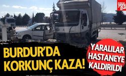 Çeltikçi'de korkunç kaza: 4 yaralı