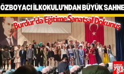 Özboyacı İlkokulu’ndan Büyük Sahne