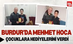 Burdur'da 50 Vakit Camiye Devam Eden Öğrencilere Plaket Verildi