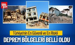 Türkiye'nin En Güvenli ve En Riskli Deprem Bölgeleri Belli Oldu