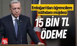 Cumhurbaşkanı Erdoğan'dan Öğrencilere Müjde