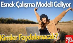 Esnek Çalışma Modeli Geliyor: Kimler Faydalanacak?