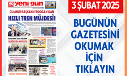 3 ŞUBAT 2025 PAZARTESİ BURDUR YENİ GÜN GAZETESİ SAYFALARI