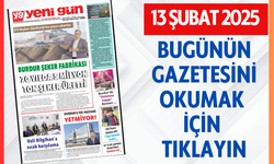 13 ŞUBAT 2025 PERŞEMBE BURDUR YENİ GÜN GAZETESİ SAYFALARI