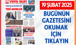 19 ŞUBAT 2025 ÇARŞAMBA BURDUR YENİ GÜN GAZETESİ SAYFALARI