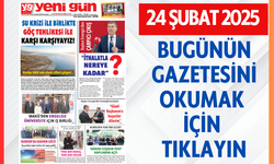 24 ŞUBAT 2025 PAZARTESİ BURDUR YENİ GÜN GAZETESİ SAYFALARI