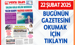 22 ŞUBAT 2025 CUMARTESİ BURDUR YENİ GÜN GAZETESİ SAYFALARI