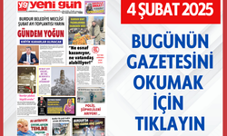 4 ŞUBAT 2025 SALI BURDUR YENİ GÜN FGAZETESİ SAYFALARI