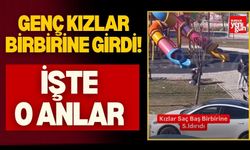 Genç Kızlar Birbirine Girdi! İşte O Anlar