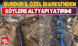 Burdur İl Özel İdaresi’nden Köylere Altyapı Yatırımı