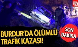 Burdur'da trafik kazası! 1 kişi hayatını kaybetti