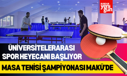 Üniversitelerarası Spor Heyecanı Başlıyor: Masa Tenisi Şampiyonası MAKÜ’de