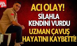 Arkadaşının silahıyla kendini vuran uzman çavuş toprağa verildi