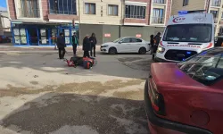 Merzifon’da Trafik Kazası! Otomobil ile Motosiklet Çarpıştı