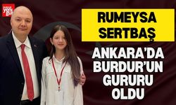 Rumeysa Sertbaş Ankara’da Burdur’un Gururu Oldu