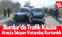 Burdur'da Trafik Kazası