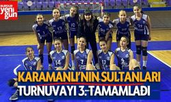 Karamanlı’nın Sultanları Turnuvayı 3. Tamamladı!