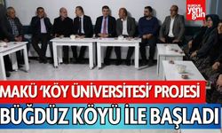 ‘Köy Üniversitesi’ projesi Büğdüz köyü ile başladı