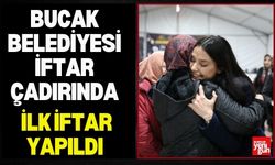 Bucak Belediyesi İftar Çadırında İlk İftar Yapıldı