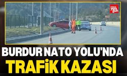 Burdur NATO Yolu'nda Trafik Kazası