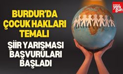 Burdur’da Çocuk Hakları Temalı Şiir Yarışması