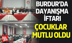 Burdur’da Dayanışma İftarı: Çocuklar Mutlu Oldu