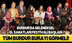 Burdur'da Geleneksel El Sanatları Festivali Başladı