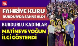 Burdurlu Kadınlar Matineye Yoğun İlgi Gösterdi