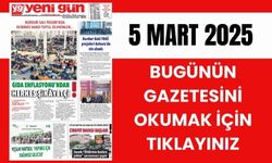 5 MART 2025 ÇARŞAMBA BURDUR YENİ GÜN GAZETESİ SAYFALARI