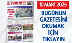 10 MART 2025 PAZARTESİ BURDUR YENİ GÜN GAZETESİ SAYFALARI