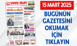 15 MART 2025 CUMARTESİ BURDUR YENİ GÜN GAZETESİ SAYFALARI