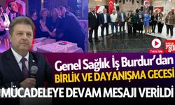 Genel Sağlık İş Burdur, İkinci Yılını ve Tıp Bayramı’nı Kutladı