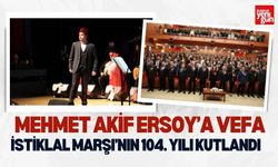 Burdur’da Mehmet Akif Ersoy’a Vefa