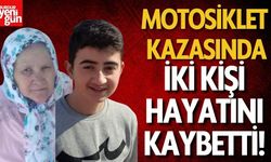 Acı Motosiklet Kazası! İki Kişi Hayatını Kaybetti!