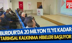 Burdur’da 20 Milyon TL'ye Kadar Tarımsal Kalkınma Hibeleri Başlıyor!