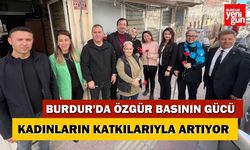 Burdur'da Özgür Basının Gücü Kadınların Katkılarıyla Artıyor