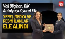 Vali Bilgihan, BİK Antalya’yı Ziyaret Etti