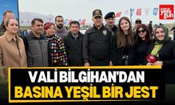 Vali Bilgihan’dan Basına Yeşil Bir Jest