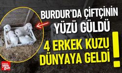 Burdur’da Çiftçinin Yüzünü Güldüren Doğum