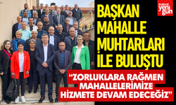 Başkan Ercengiz, Burdur Merkez Muhtarlarıyla Buluştu!